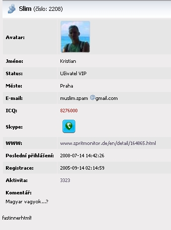 foto k příspěvku  od muSlim